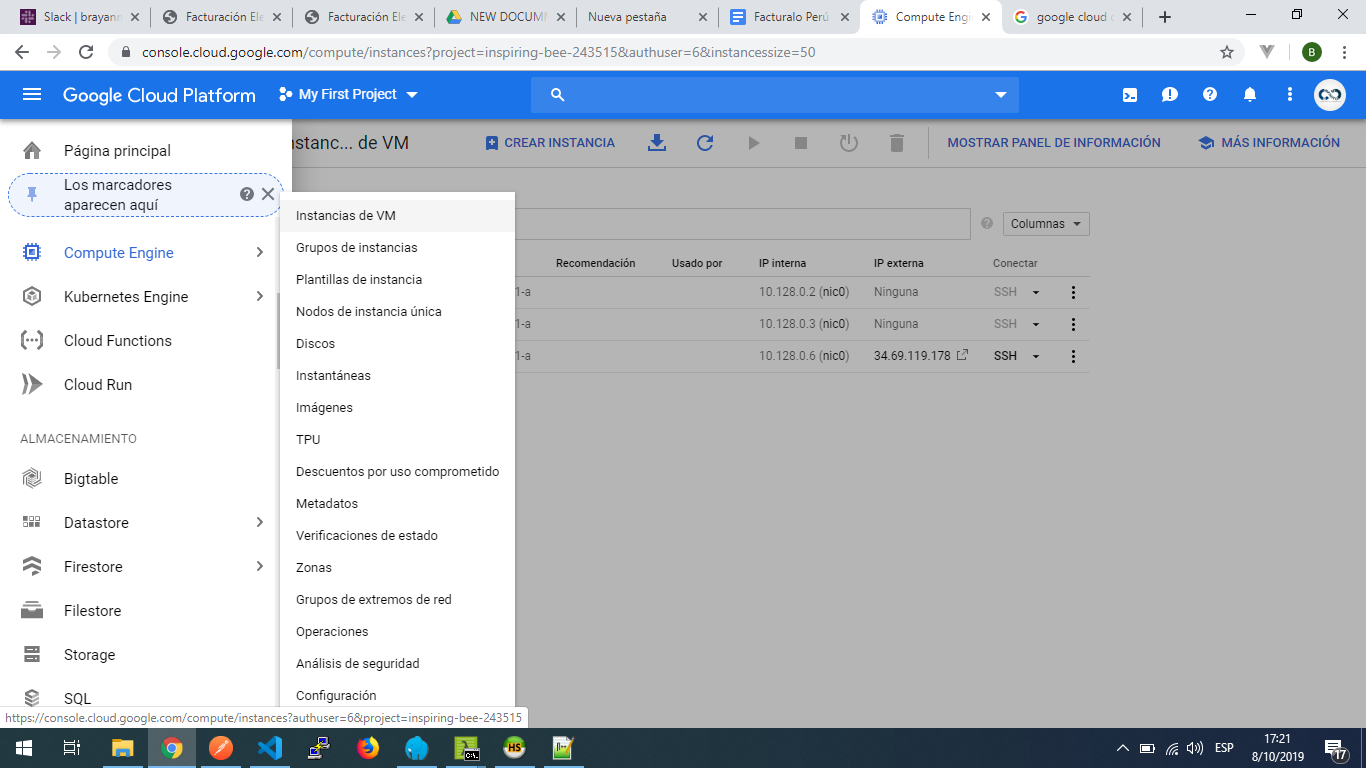 Crear nueva VM